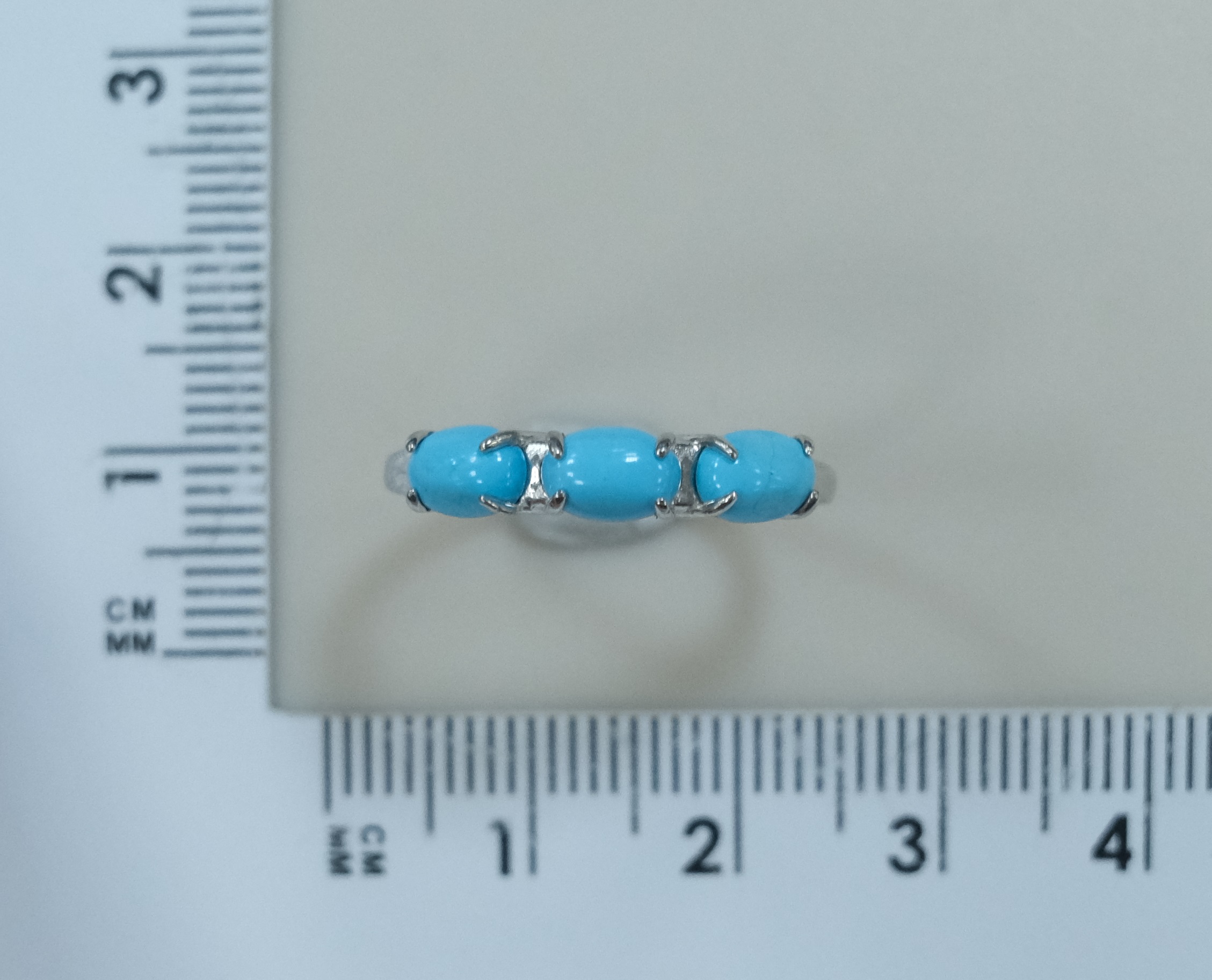 Серебряное кольцо с бирюзой